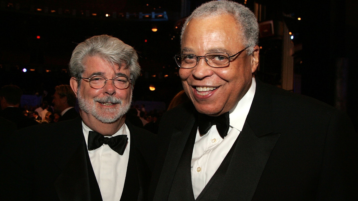 George Lucas and James Earl Jones